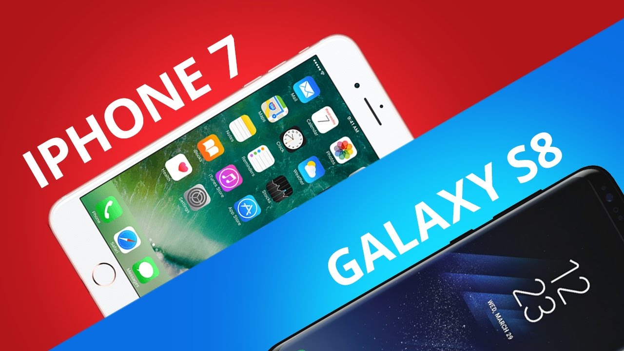 Samsung Galaxy S8 vs iPhone 7 [Comparativo]