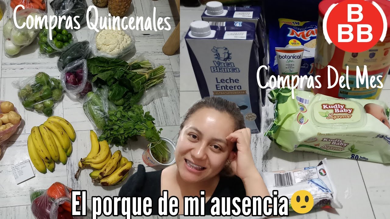 Compras De Fruta Y Verdura Quincenal🍋+Compras Del Mes
