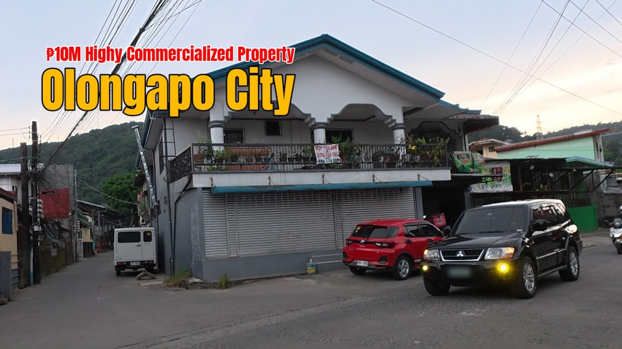 Corner Lot Commercial and Residential 2 Storey Building sa Downtown ng Olongapo