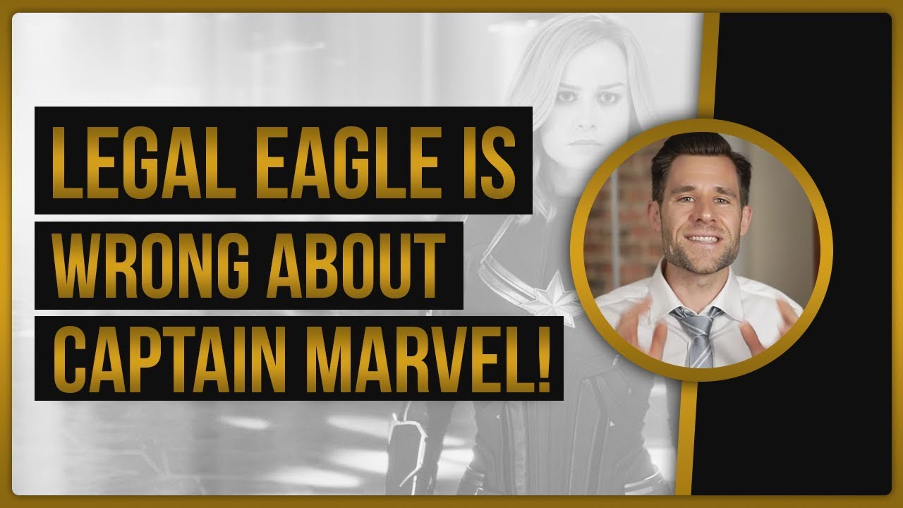 Legal Eagle is WRONG about Captain Marvel! Let's discuss assault, battery, and self defense