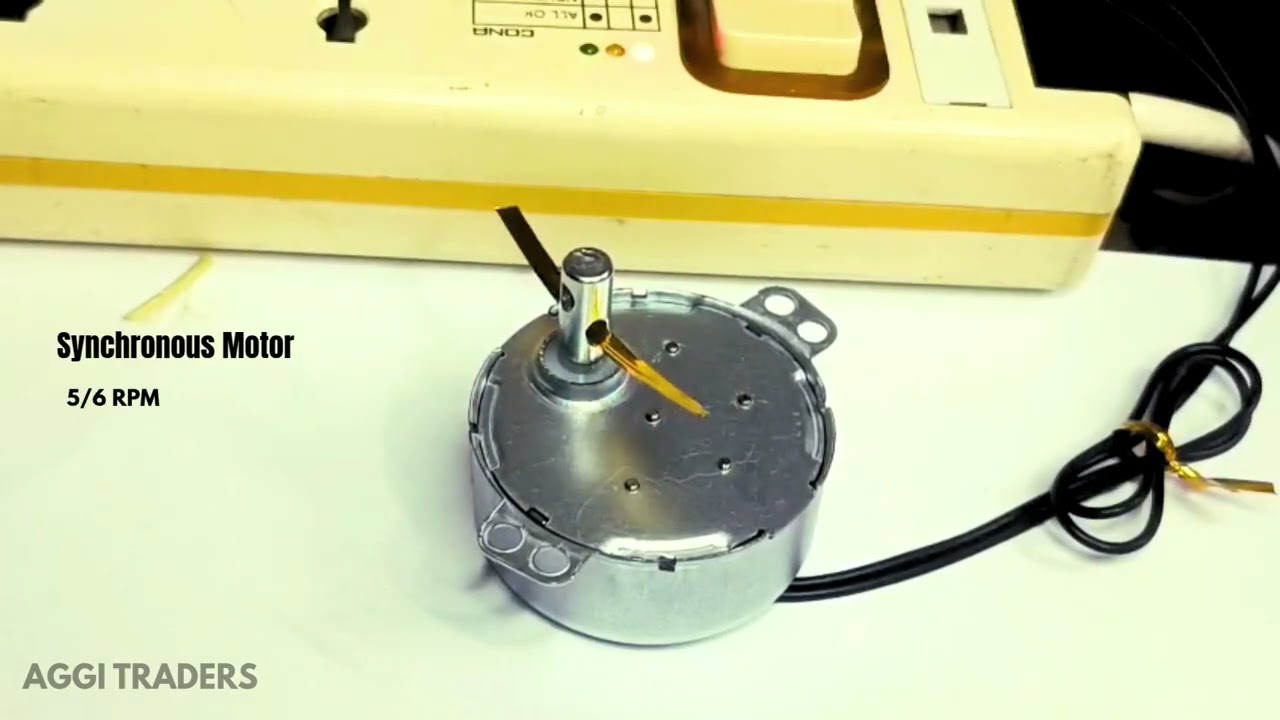 Auto Swing Synchronous Motor for Home & Commercial Appliances | AGGI TRADERS