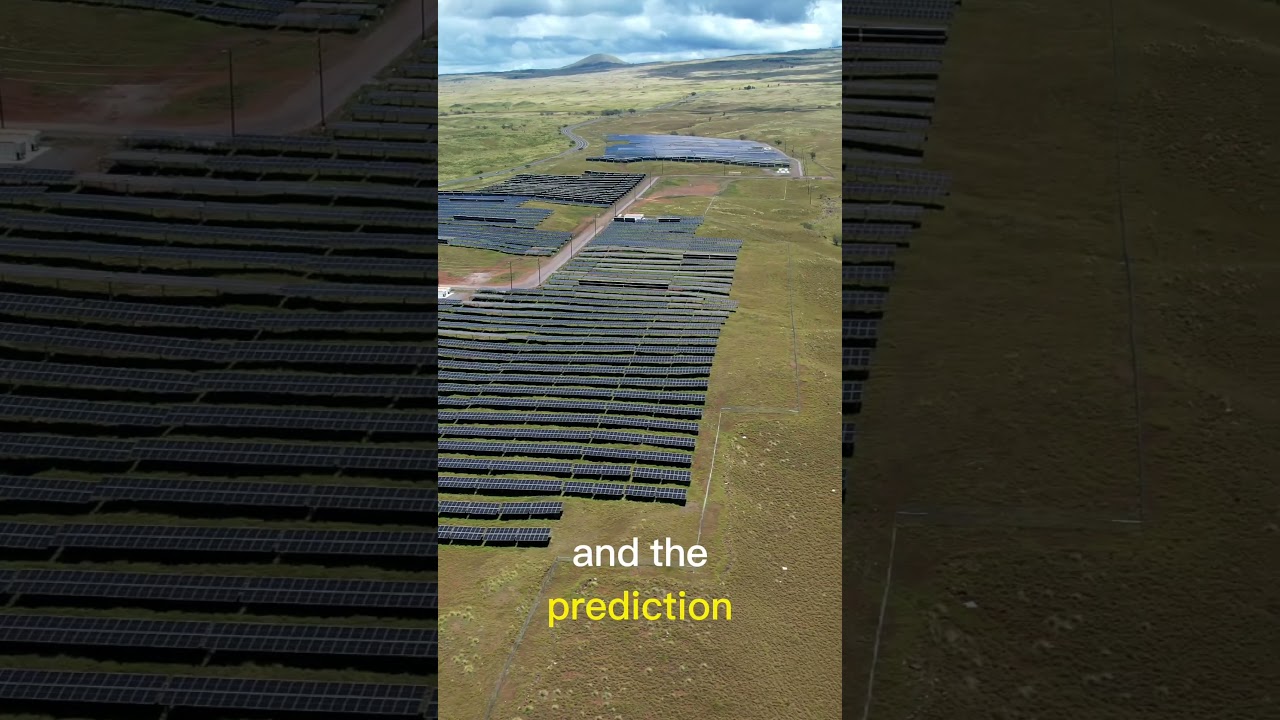 New Solar Farm In Waikoloa, Hawaii Island