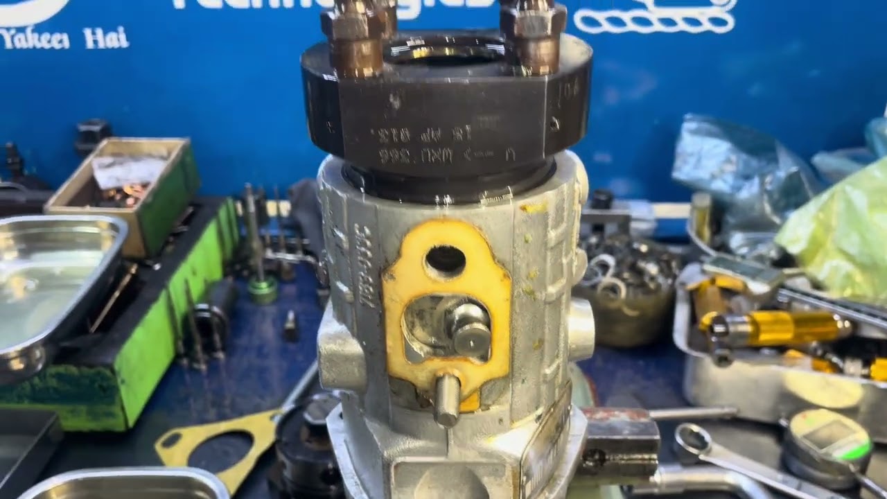Jcb pump ￼ fitting ￼