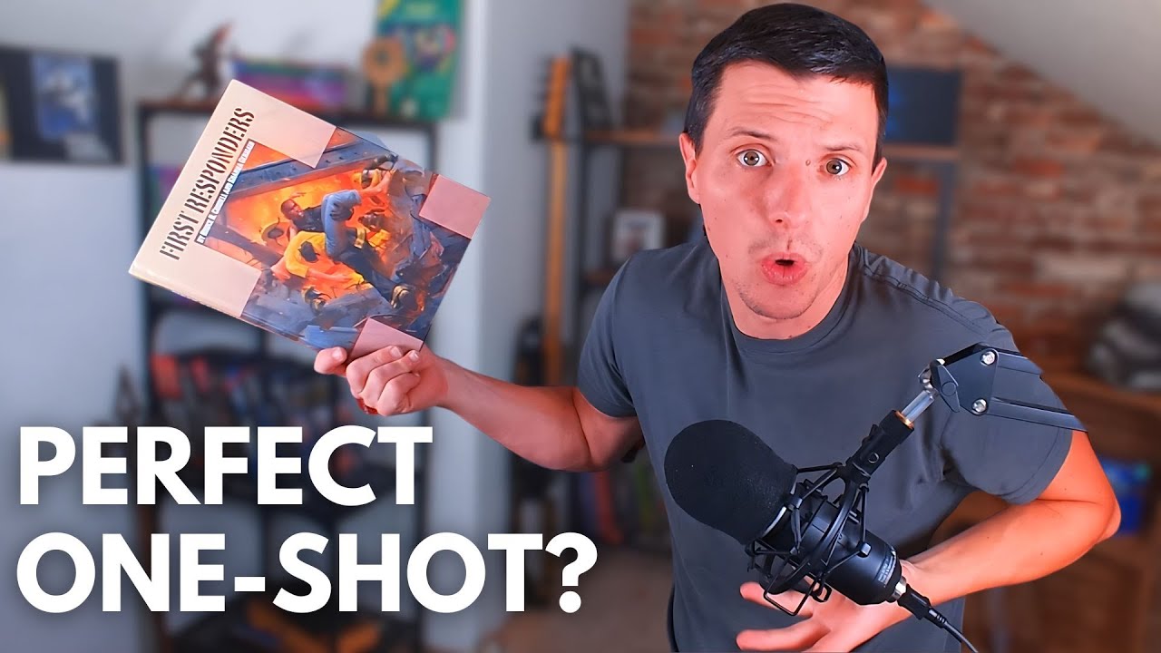 The best one-shot book I have? First Responders - Monte Cook Games