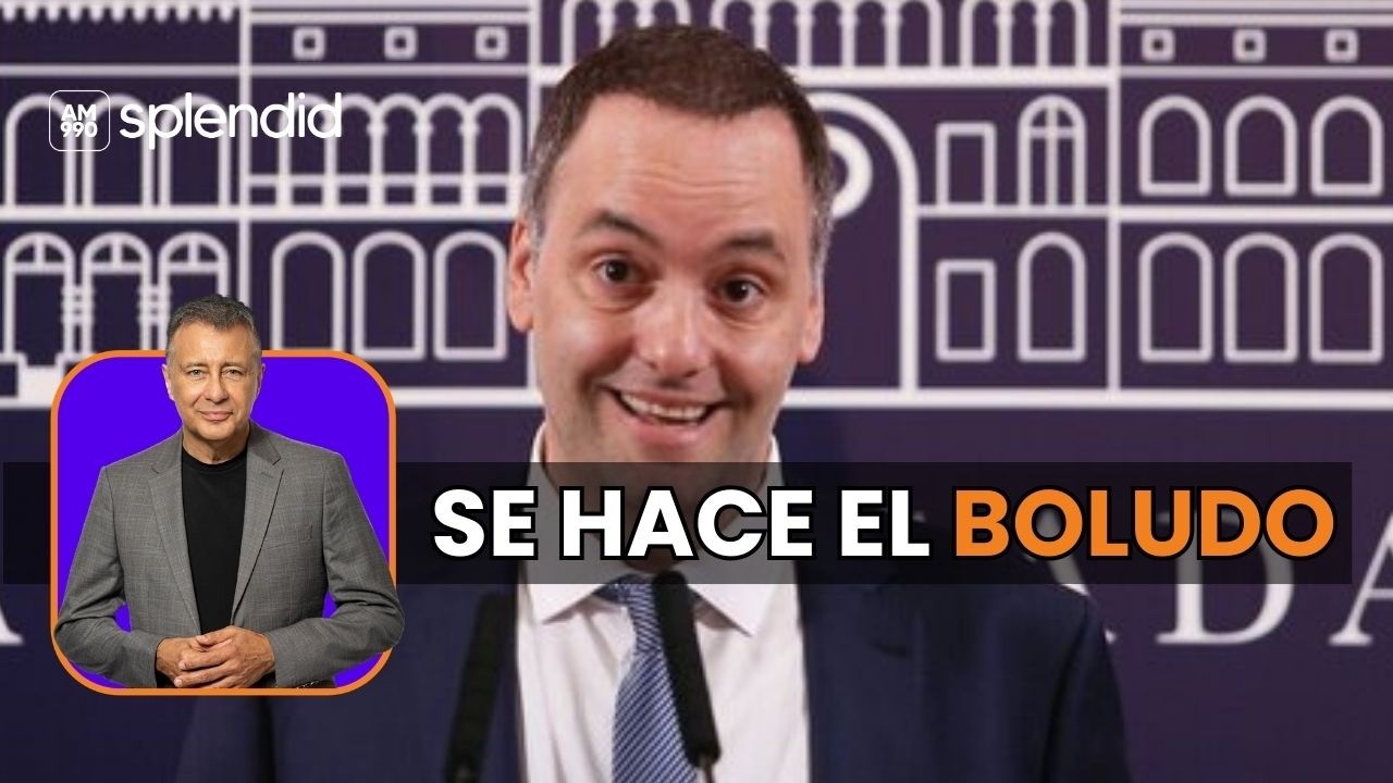 SEBASTIÁN LACUNZA: “ADORNI NO RESPONDE SOBRE $LIBRA y el viaje a Punta del Este dice que es privado”