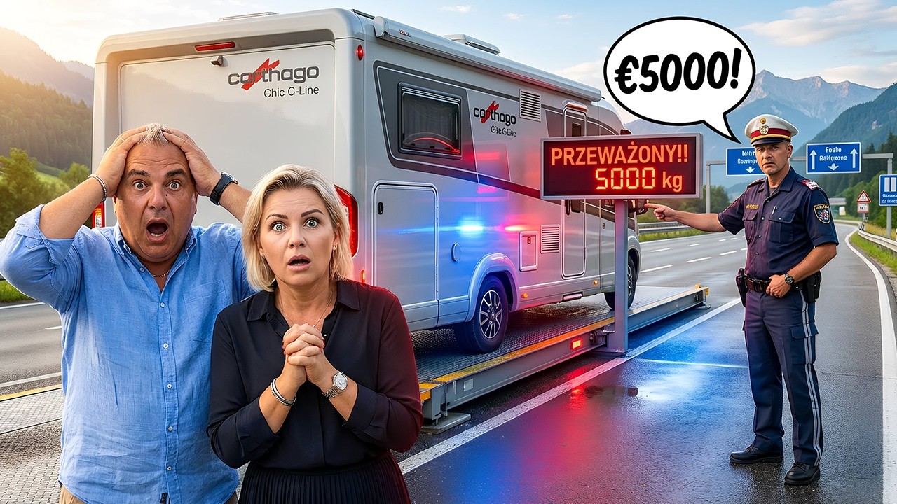 Policja  ZWAŻYŁA! nasze Carthago 👮‍♂️ Koniec podróży na SARDYNIĘ?