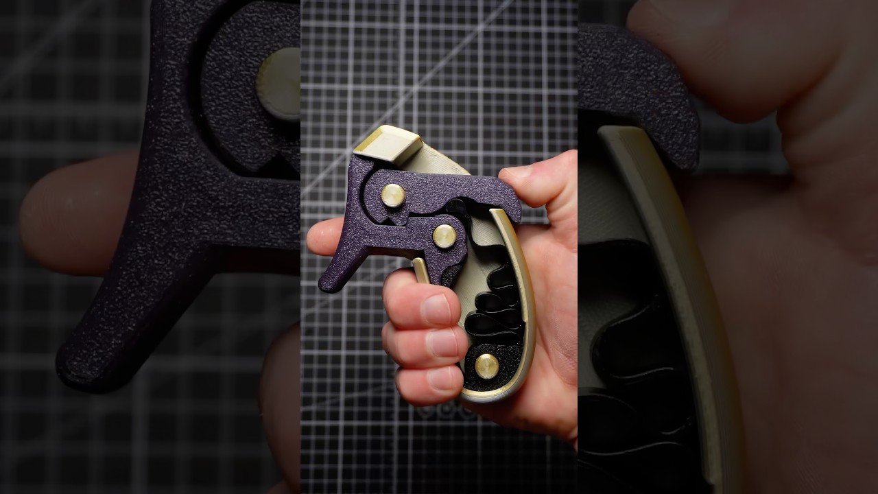 3D Printed Fidget Trigger Mechanism