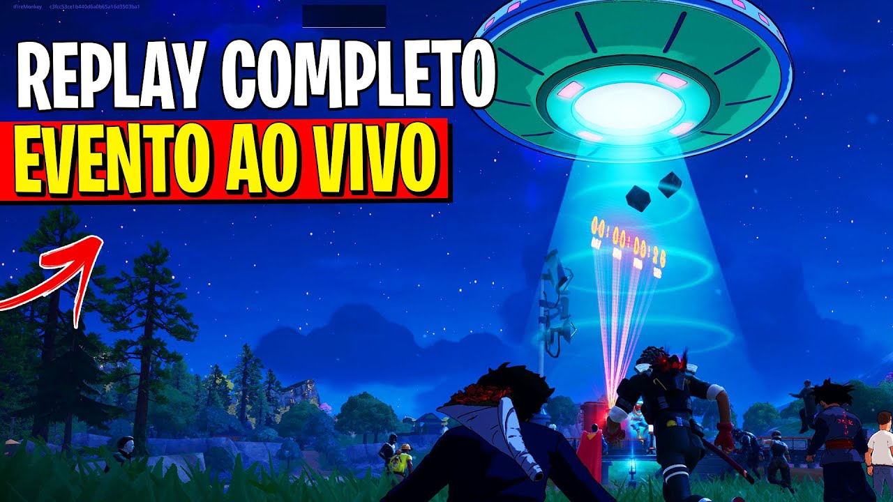 EVENTO AO VIVO - CONQUISTADORES ALIENÍGENAS REPLAY COMPLETO FORTNITE
