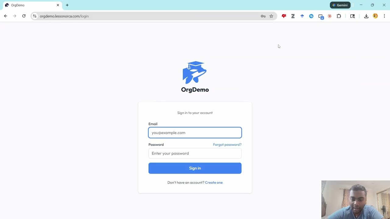 How student can create their account?