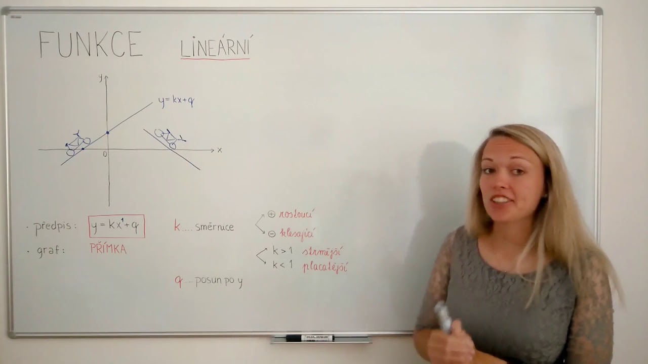 ČVUT Matematika 1: Lineární funkce I