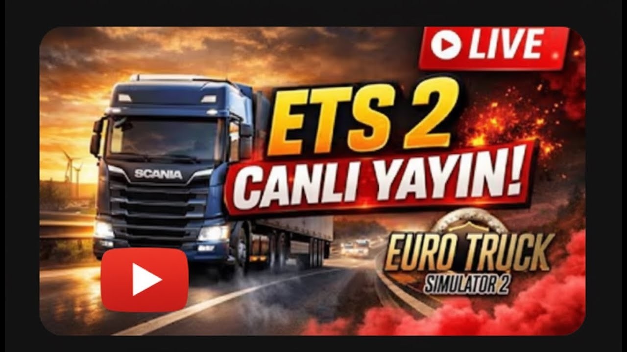 Ets 2 yollar uzun  çaylar hazır chatla konvoy!!| Euro Truck Simulator 2