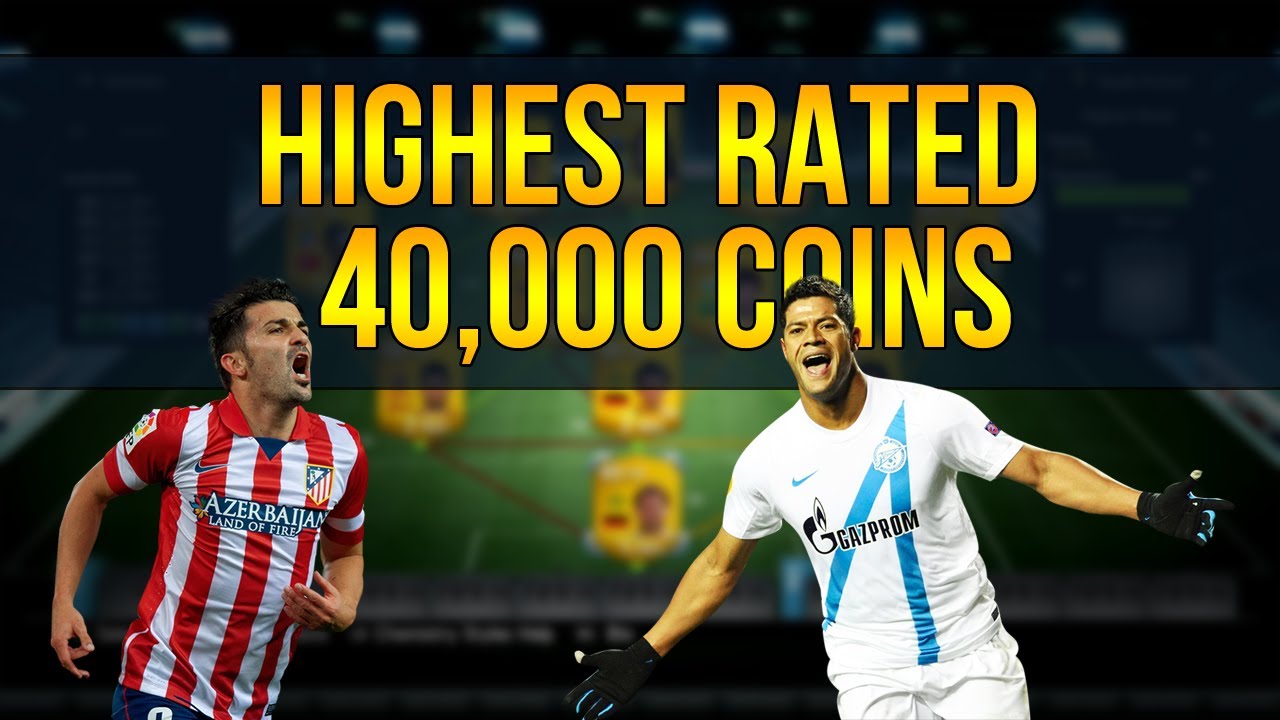 FIFA 14 Ultimate Team | 40,000 Coins Highest Rated Hybrid | Squad Builder Challenge #11