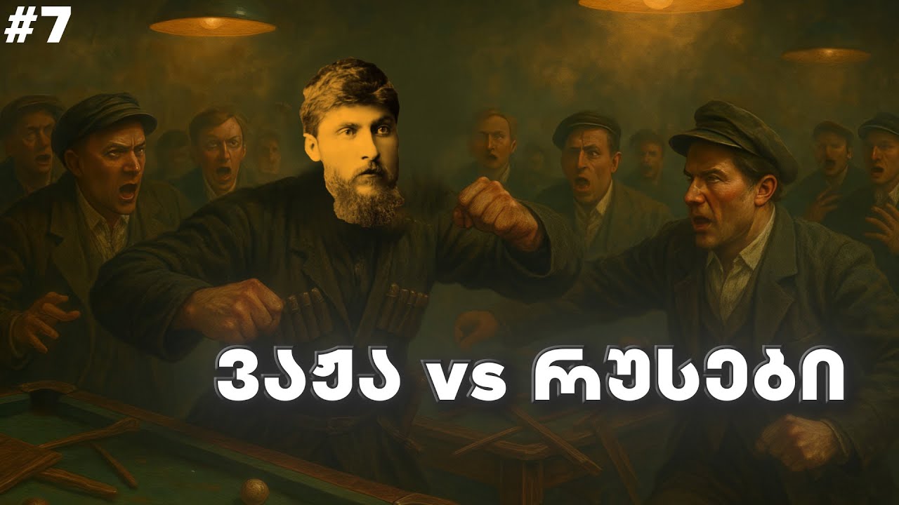 ვაჟა vs რუსები • სოკო არაყში • დიმიტრი ყიფიანის დაწუნებული ქალი