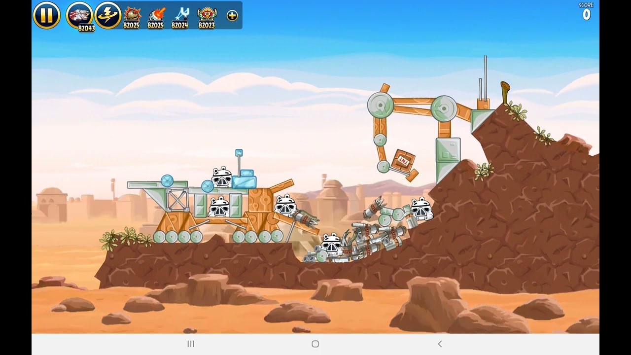 Angry birds star wars old version modded gameplay #2
