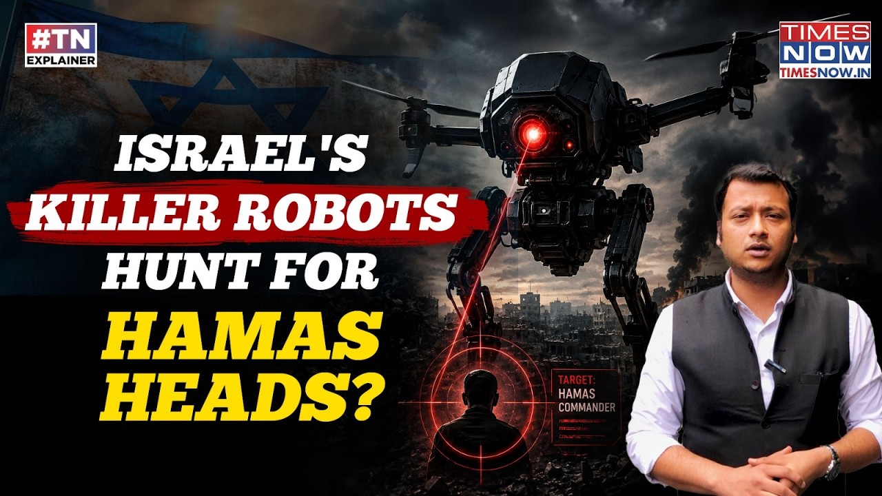 Not IDF, Israel Robots, AI Drones To Now Pin Down Hamas, Hezbollah On War Fronts Beyond Yellow Lines