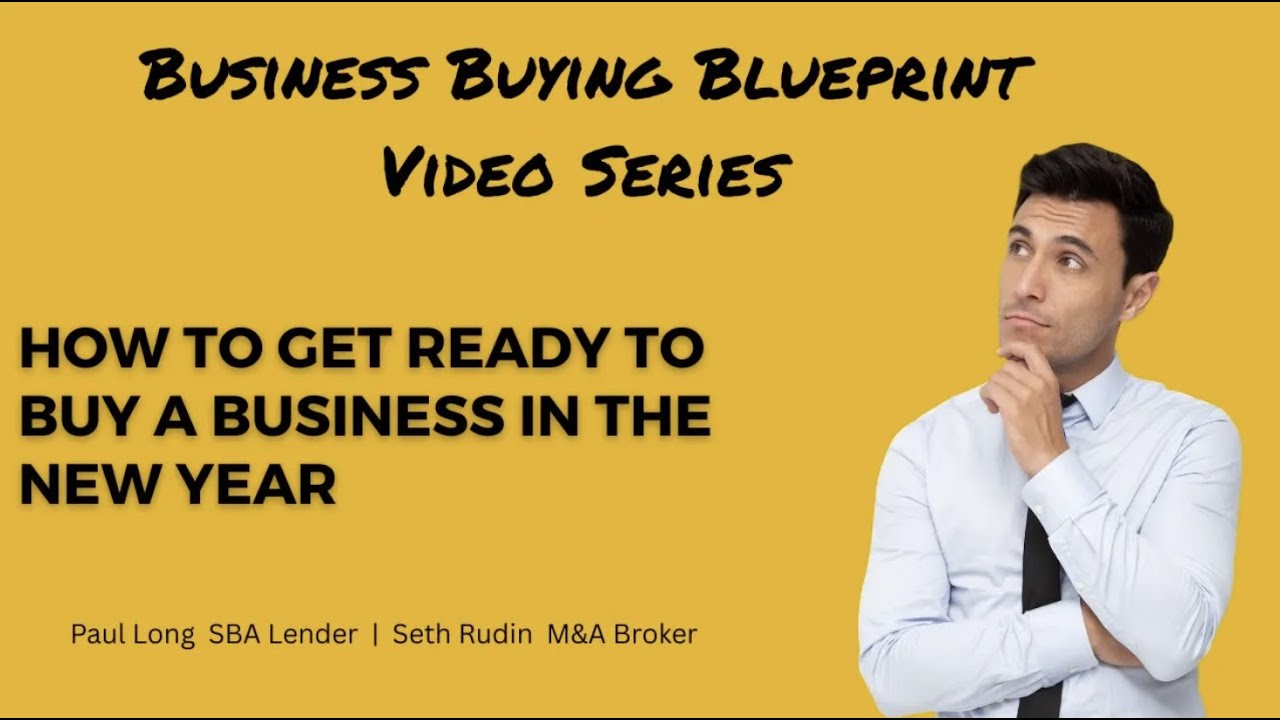 How to get ready to buy a business in the new year