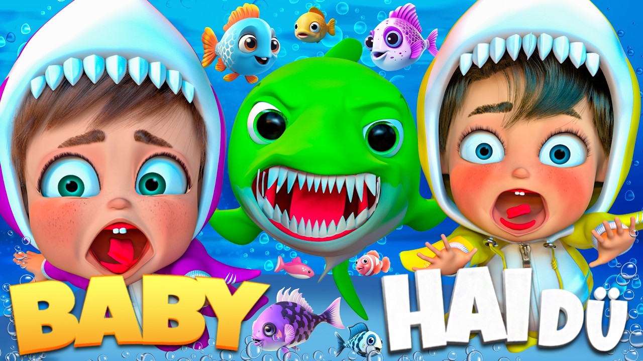 Baby Hai Unter dem Meer | Kinderreime für Kinder | Super Luca Deutsch #kinderlieder
