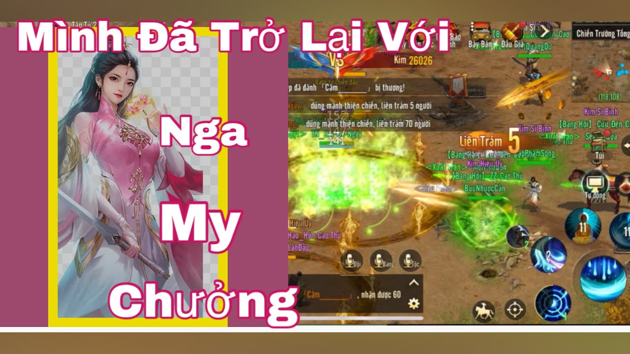 Kiếm Thế ORGin - trải nhiệm môn phái nga my chưởng đi tống kim lấy được tốp 4 quá đã #psmuptv#kiemth