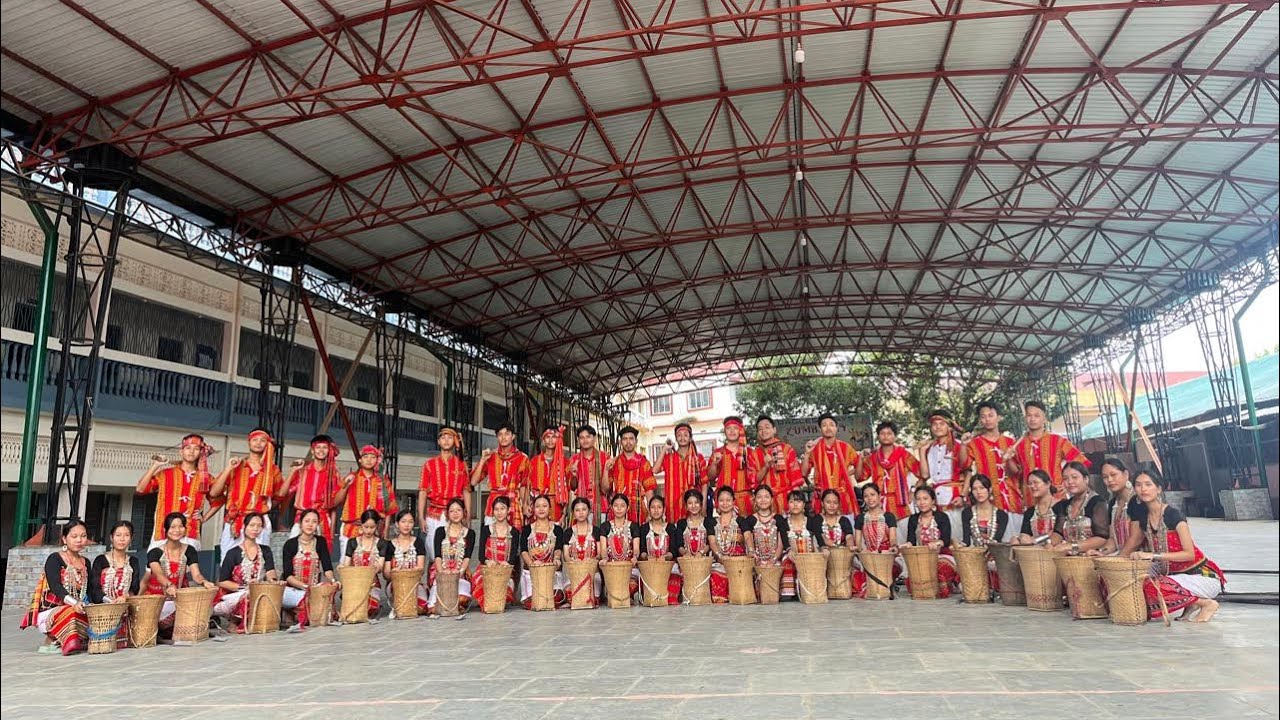 Kokborok traditional Dance by St Paul school Agartala students