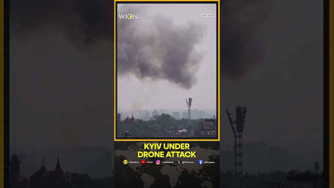 Russia-Ukraine War: Drone Crashes Into Dnipro As Russia Pounds Kyiv | WION Shorts