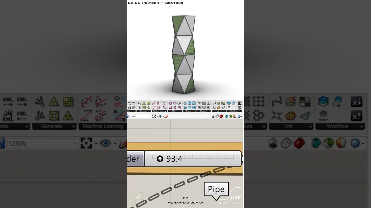 Grasshopper - EX 28 - Polygon + Contour
