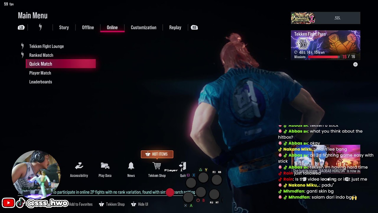 Now we can chill T8 Hwoarang QM