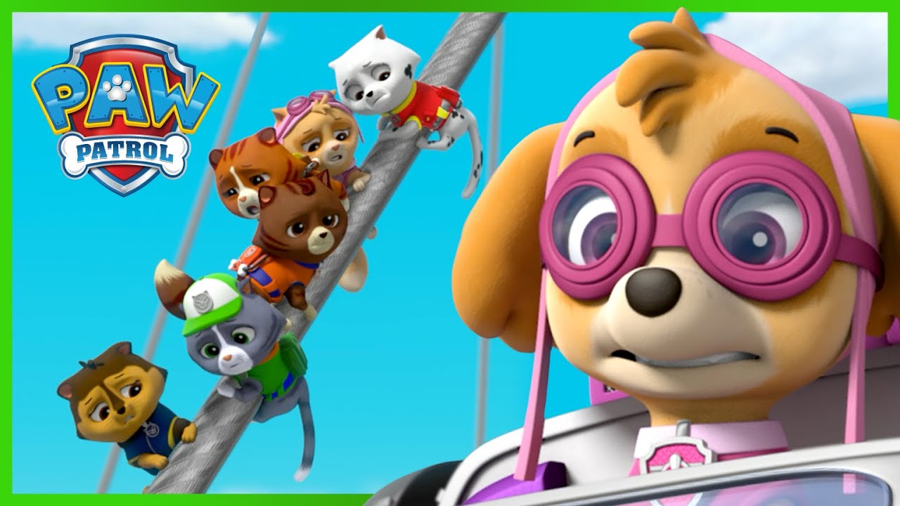 Pups Save Humdinger's Kitty Cats - PAW Patrol UK - Cartoons for Kids