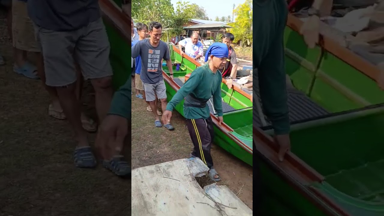 เรือประมง หรือเรือหา กุ้ง หา ปู หา ปลา หา หอยแมลงภู่ เรือเร็ว เรือไฟเบอร์ @YouTube 