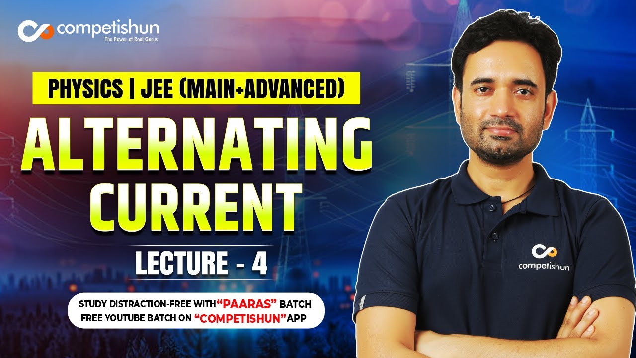 4 RLC circuit in AC | Resonance in Ac circuit | Alternating current | IIT advanced | JEE main