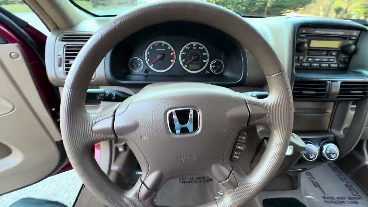 2004 Honda CR-V EX 4WD 5-Speed Manual 1-Owner Walk-Around Video for BaT