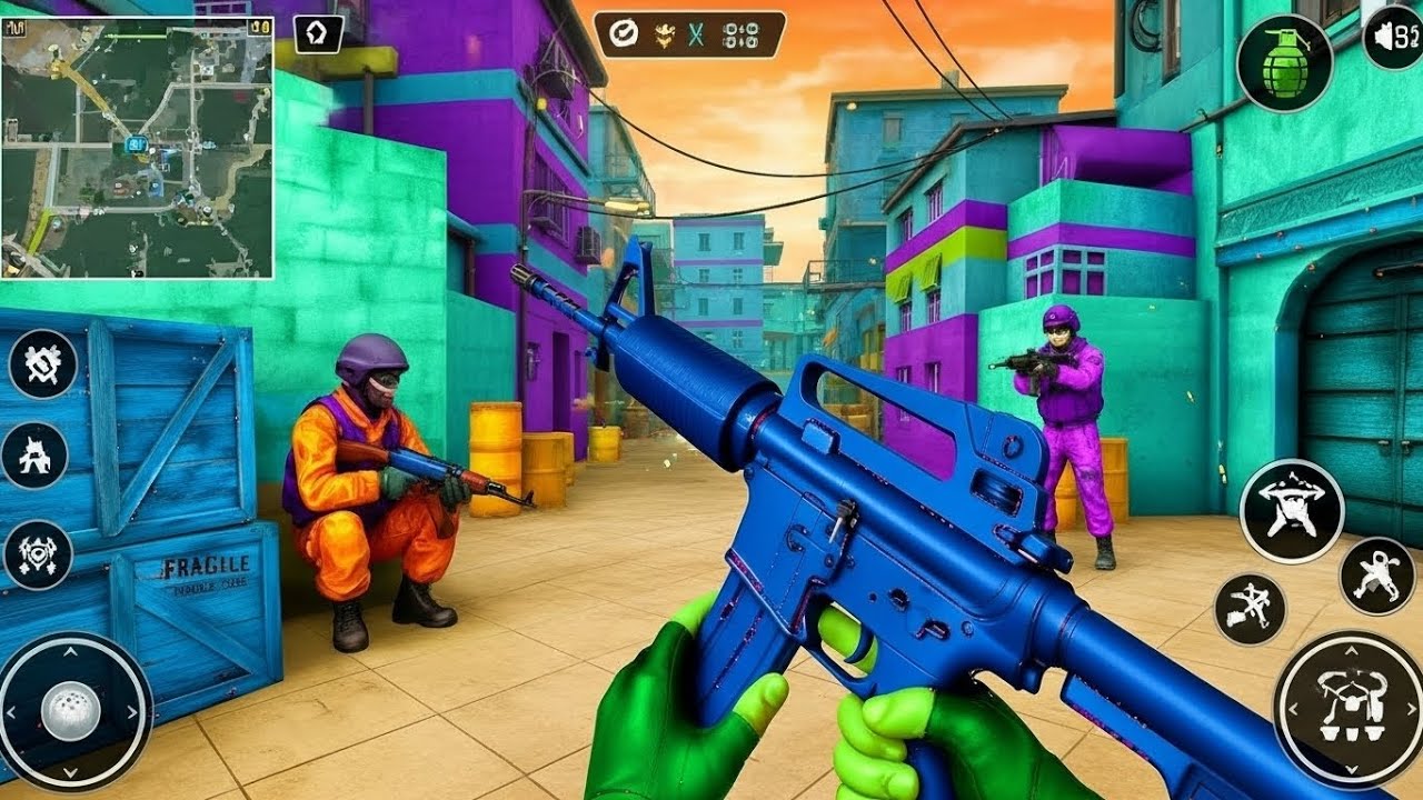 FPS Commando: Gun Shooting Strike – Banduk Wala Goli Wala Special OPS (Android Gameplay) part 16