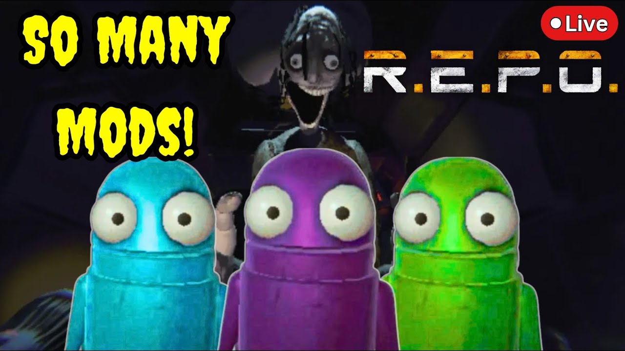 How Many Mods are TOO Many? - REPO with friends