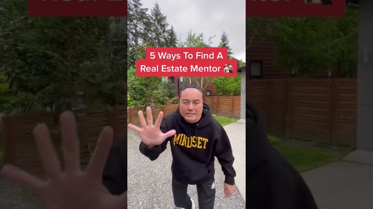5 Ways To Find A Real Estate Mentor #Shorts