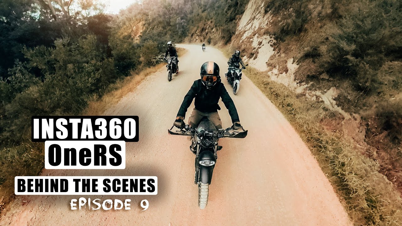 Insta360 ONE RS Behind the Scenes | Motocamping with Strangers | Motovlog pt2 S3 E9
