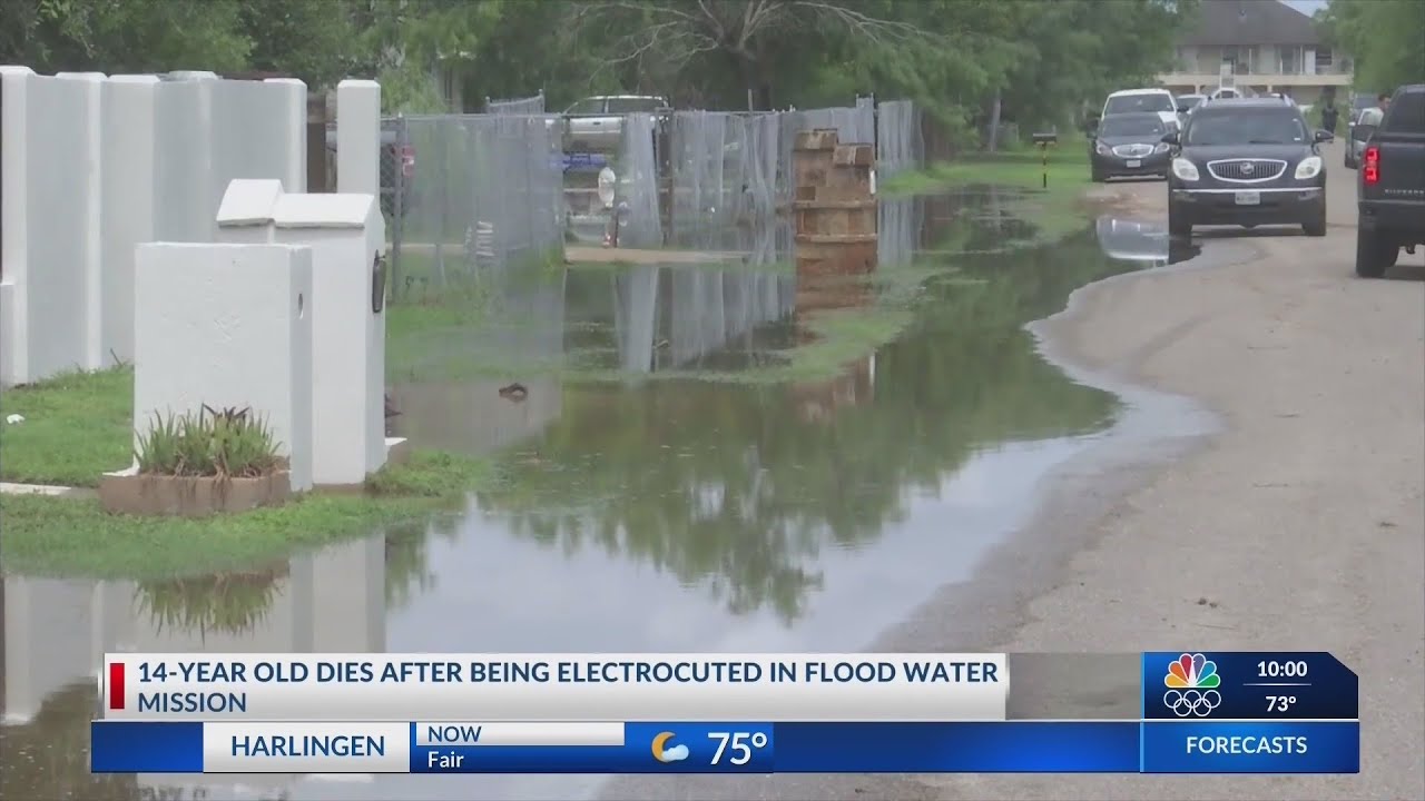 14- YEAR OLD DIES AFTER BEING ELECTROCUTED IN FLOOD WATER