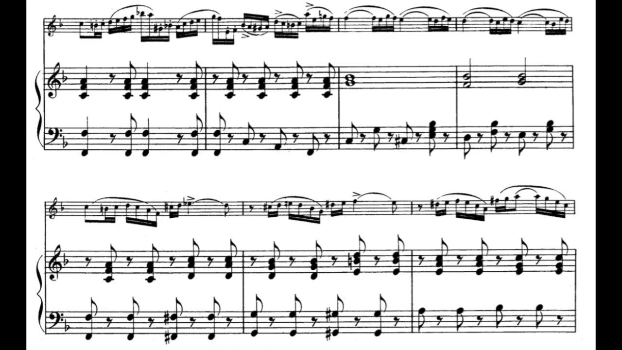 Ponchielli - Capriccio for Oboe (piano accompaniment)