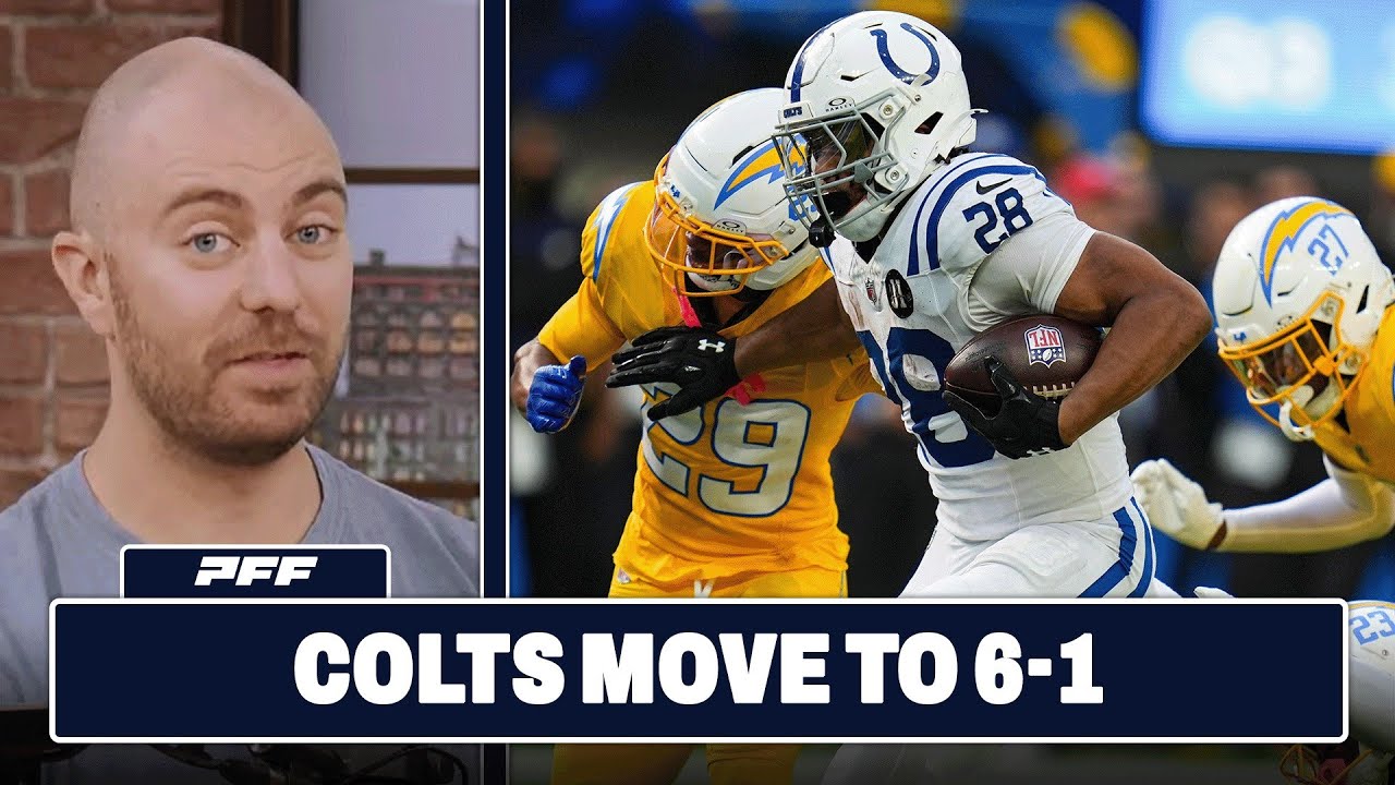 Indianapolis Colts vs. Los Angeles Chargers Review | PFF Grade Release Show