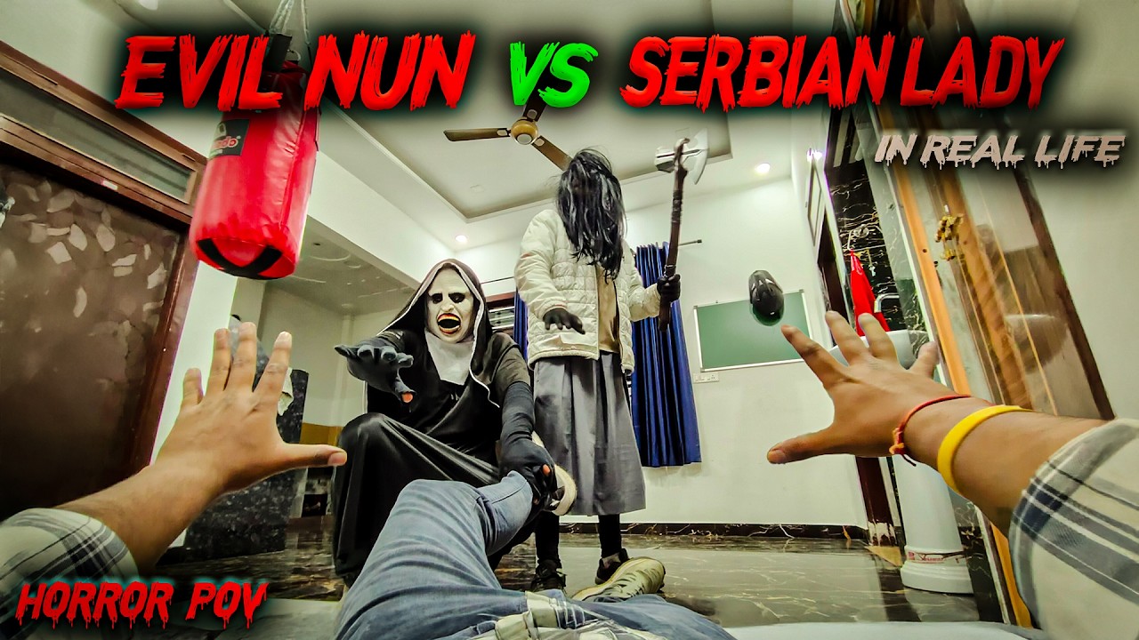 Evil Nun Vs Serbian Dancing Lady | Horror Pov | Team FMB