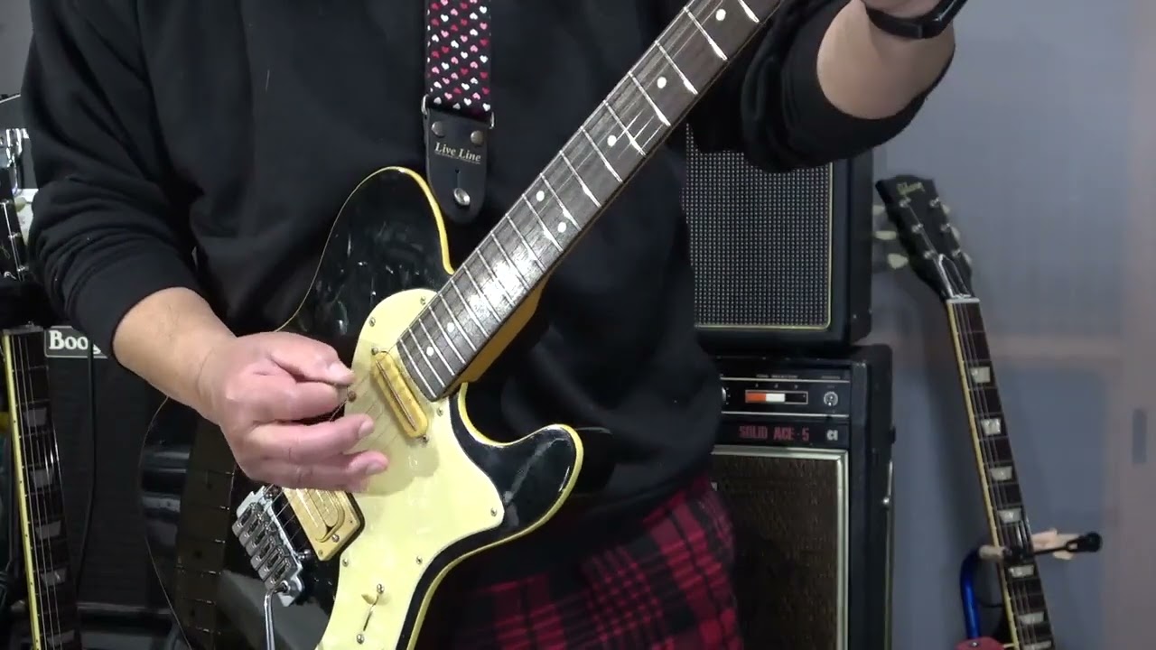 【kissy's Guitar Collections】Bill Lawllence BTL 4R80改 トレモロアーム付きのテレキャスター　一発撮り 即興アドリブギター 003