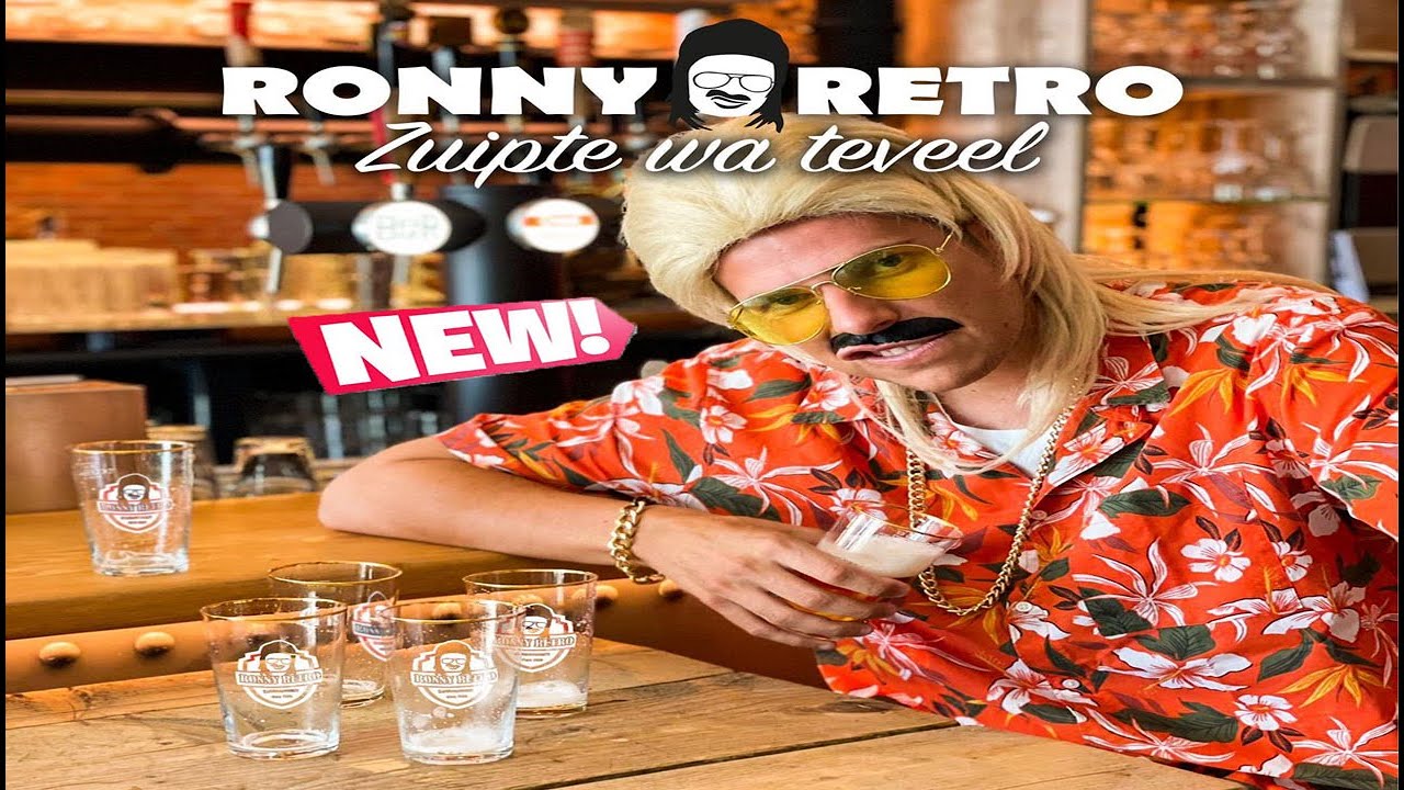 Ronny Retro-Zuipte wa teveel (Not Official Music Video)