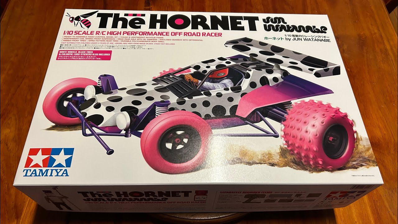 Tamiya Hornet Jun Watanabe - Unboxing & Build. 