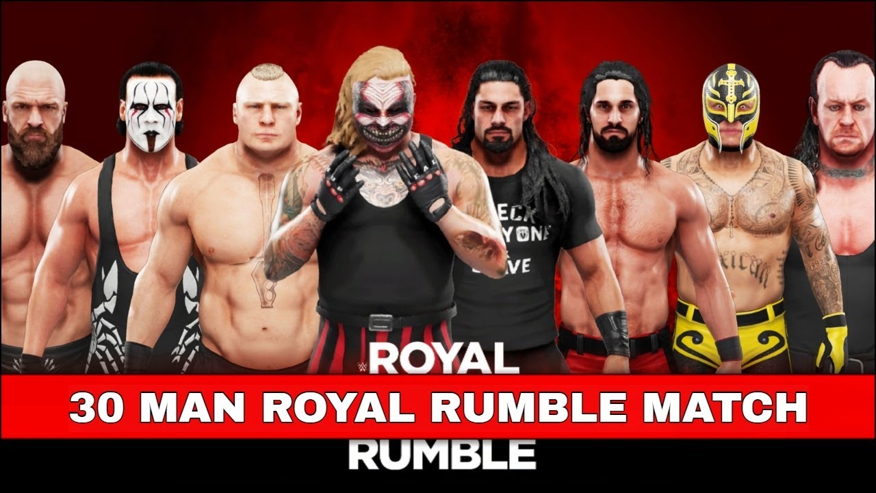 WWE 2K19 30 MAN ROYAL RUMBLE Gameplay | WWE 2K19 Gameplay ||