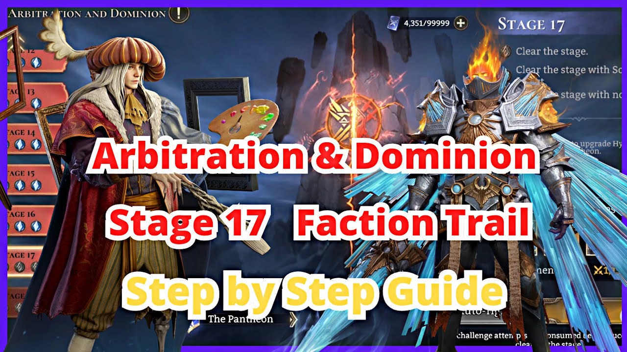 Arbitration & Dominion Stage 17 Faction Trial | Step by Step Guide | Watcher of Realms