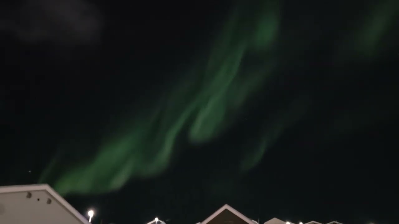 light show in the sky