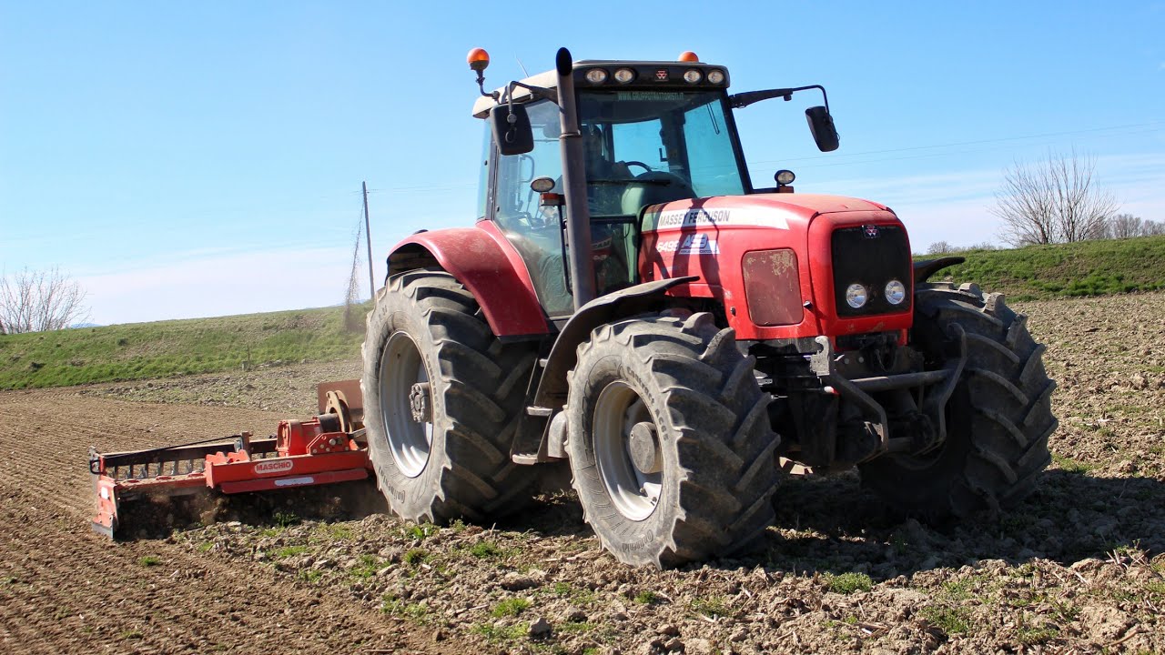 Motor Sound 
MASSEY FERGUSON 6499 Daynashift+Maschio Aquila 6m