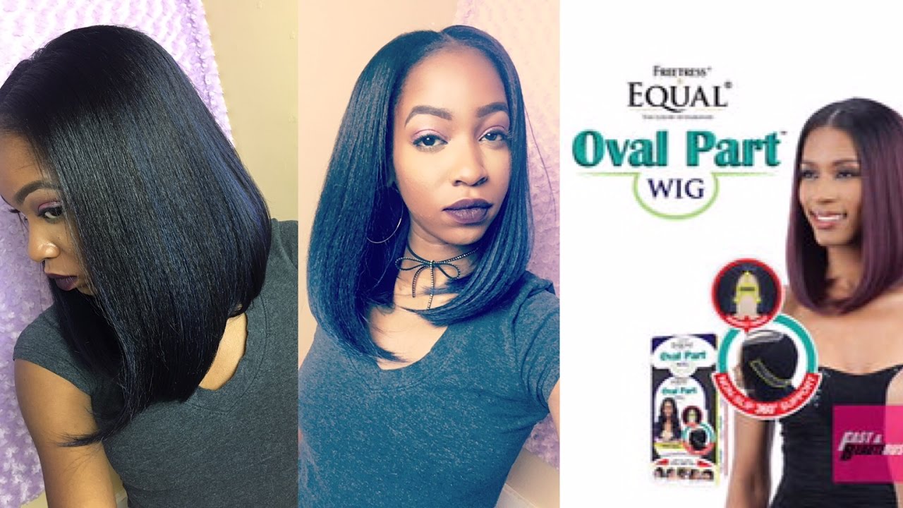 Under $16 Freetress Equal Oval Long Bob