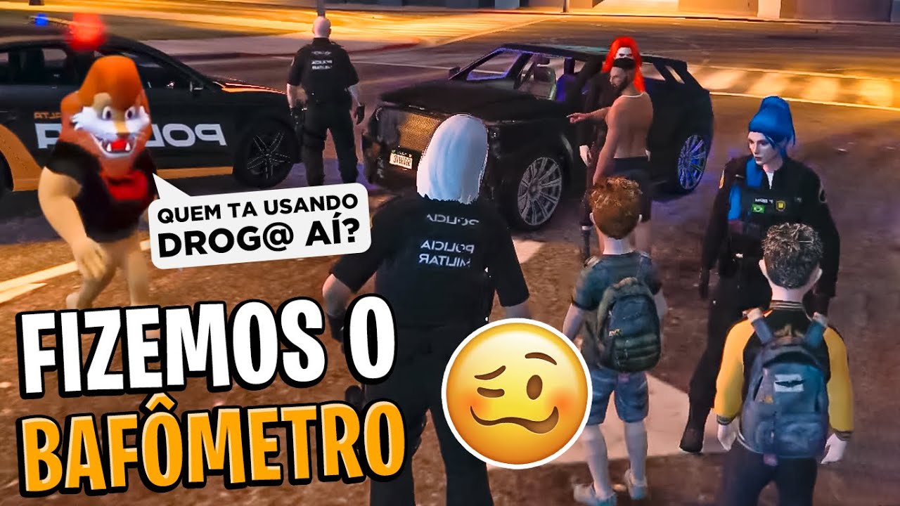 BATEMOS O CARRO BÊBADOS no GTA RP (Lobinho)