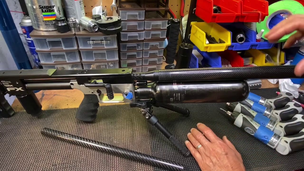 FX impact adding tension to barrel and shroud to add stiffness mods
