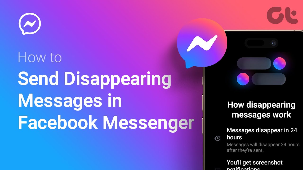 Как отправить исчезающее сообщение в Facebook Messenger | Безопасна ли история ваших чатов? Руков...