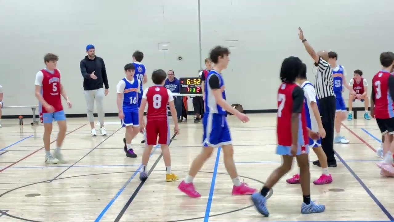 Fleet Elite Gold vs LZ Hoops, 8th,3-14-2026. 